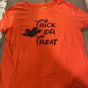 Disney trick or treat shirt